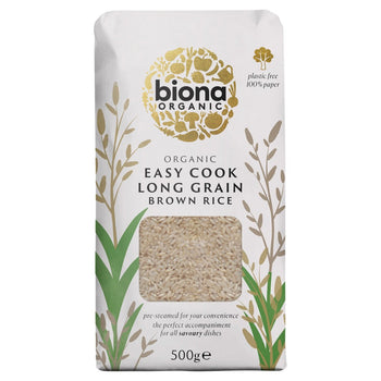 Biona Organic Riso Integrale Easy Cook 500g