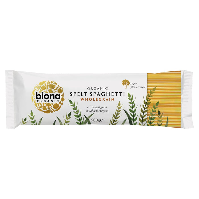 Biona Organic Spaghetti Di Farro Integrale 500g
