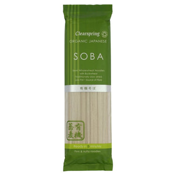 Tagliatelle Soba giapponesi biologiche Clearspring 200g