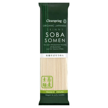 Tagliatelle Soba Somen magre biologiche Clearspring 200 g