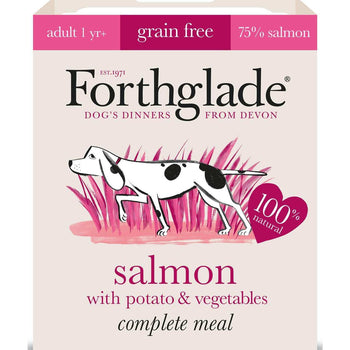 Forthglade Saumon adulte complet avec pomme de terre et légumes GRATUITS 7 x 395G