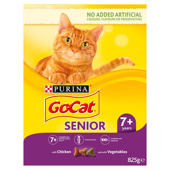 Go-Cat Senior Chicken Rice & Vegetable 825g