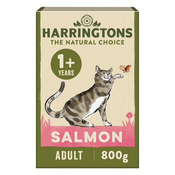 Harringtons komplett erwachsene Lachskatze 800g