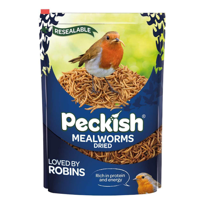 Peckische Mehlwürmer für wilde Vögel 500 g