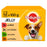 Pedigree Erwachsene nasse Hundefutterbeutel gemischte Auswahl in Gelee 12 x 100g