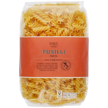 M & S Fusilli 500G