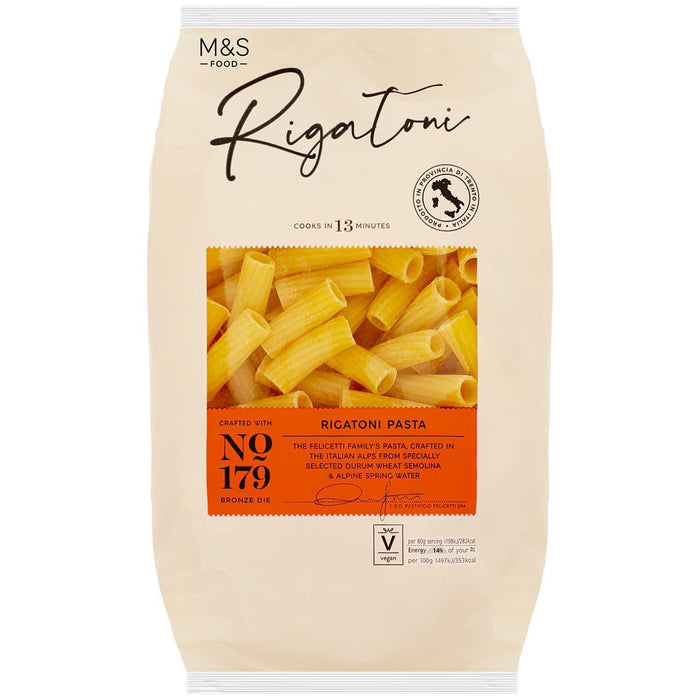 M&S Made In Italy Rigatoni Italiani 500g