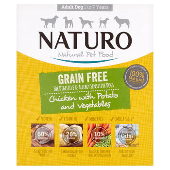 Naturo Grain Free Chicken & Potato 400g