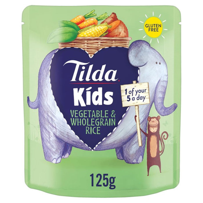 Tilda Kids Riso Vegetale e Integrale 125g