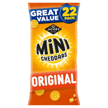 Jacob's Mini Cheddars Original 23 x 25g per pack
