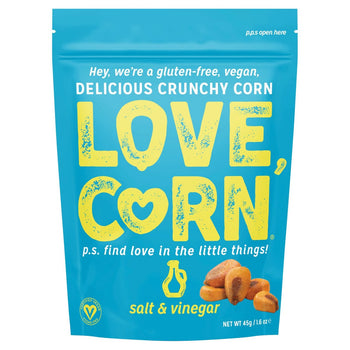 Love Corn Salt & Vinegar Crunchy Corn 45g