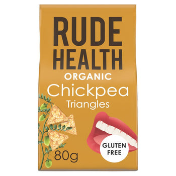 Rude Health Triangoli Di Ceci Biologici 80g