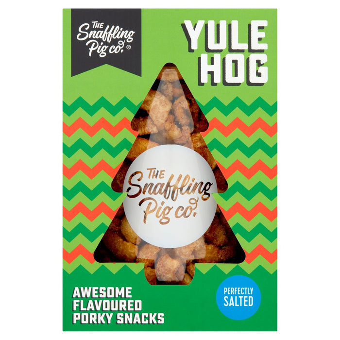 جرة طقطقة لحم الخنزير المملح تمامًا وعلبة هدايا 275 جرامًا من Snaffling Pig Yule Hog