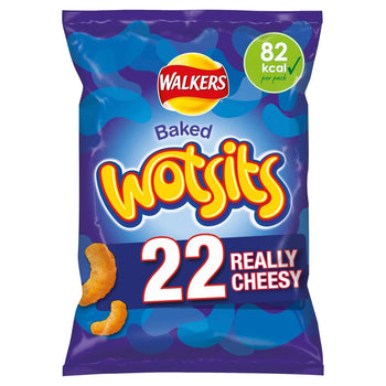 Walkers Wotsits Really Cheesy Snacks 22 per confezione