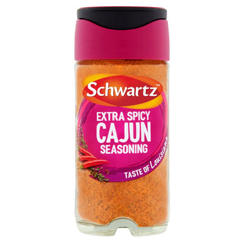 Schwartz Perfect Shake Barattolo di condimento Cajun extra piccante 42g