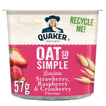 Quaker Oat So Simple Mixed Berries Porridge Pot 57g