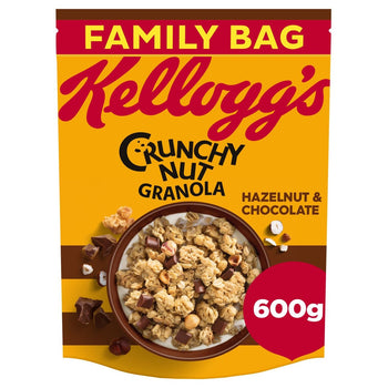 Kellogg's Crunchy Nut Hazelnut & Chocolate Breakfast Granola 600g