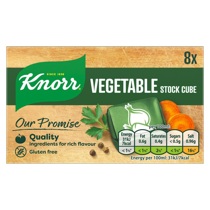 Dadi per brodo vegetale Knorr 8 x 10 g